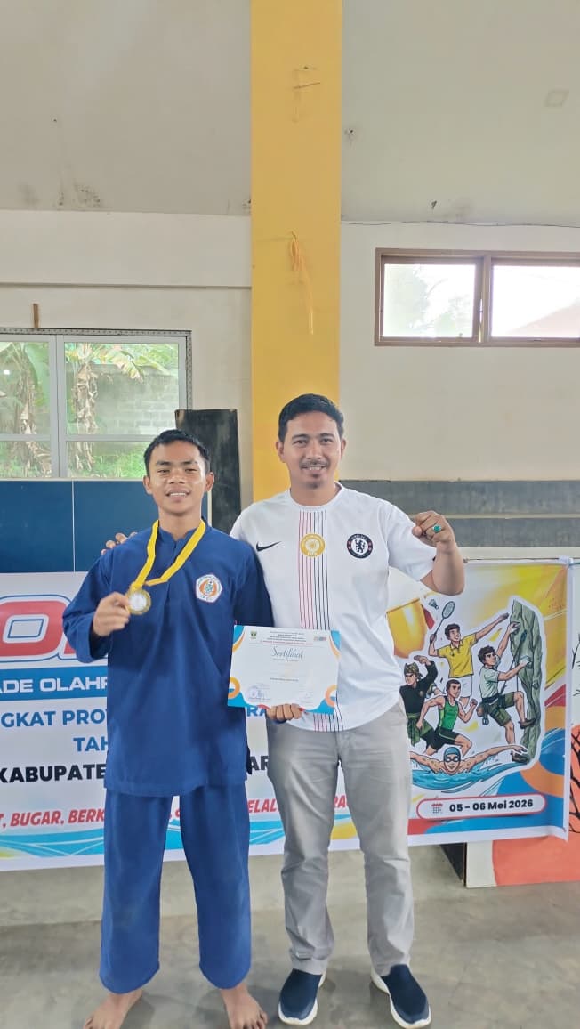 Fandy Syahputra Raih Emas O2SN Pencak Silat, SMAN 1 Rambatan Siap Tampil di Tingkat Provinsi